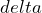 delta